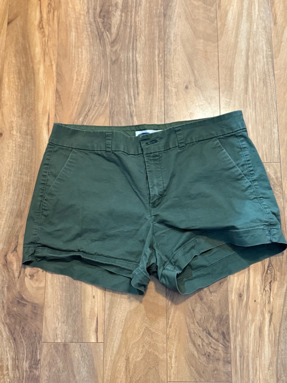 Old Navy Dark Green Women's Casual Shorts